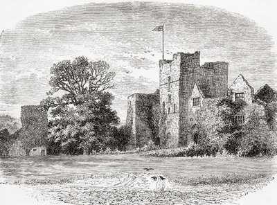 De Grote Toren, Ludlow Castle door . .