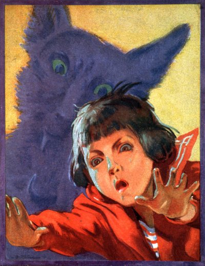 De weerwolf. 1923 (gravure) door . .