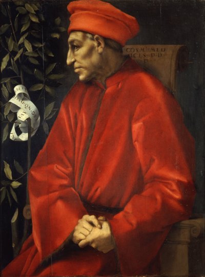 Portret van Cosimo de Oude door Pontormo