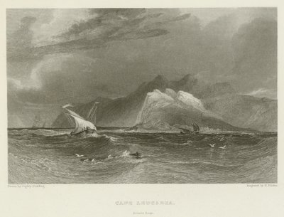 Kaap Leucadia, sprong van geliefden door after A.V. Copley Fielding