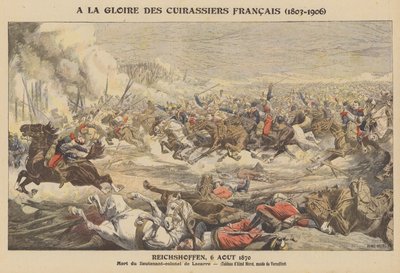 Tot de glorie van de Franse Cuirassiers (1803-1906) door after Aime Nicolas Morot