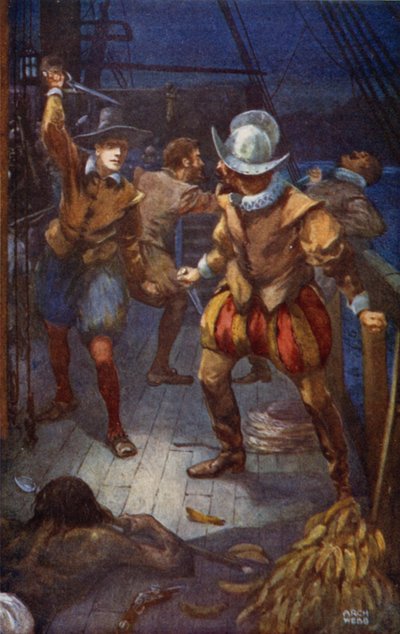 Kapitein koos kapitein uit door after Archibald Bertram Webb