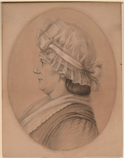 Elizabeth Marius Kemper door after Charles B. J. Févret de Saint Mémin American 19th Century