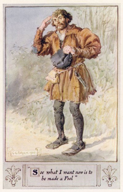 Dus wat ik nu wil is voor gek worden gezet door after Charles Edmund Brock