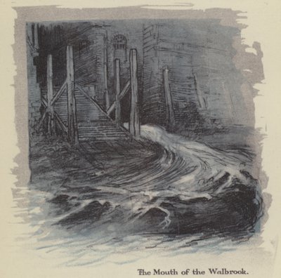 De monding van de Walbrook door after Donald Maxwell