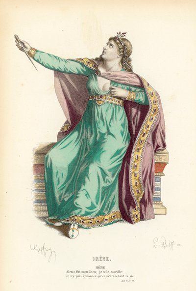 Irene door after Edmond A.F. Geffroy