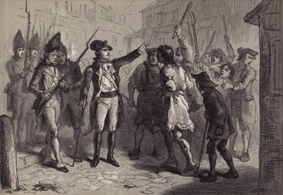 Gouverneur Tryon en de Regulatoren door after Felix Octavius Carr Darley