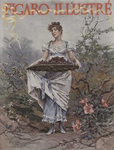 Omslag van Le Figaro Illustre, april 1891 door after Frederik Hendrik Kaemmerer