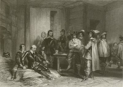 De dood van de graaf van Lindsey door after George Cattermole