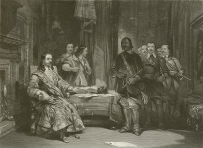 Inbeslagname van de koning bij Holdenby door after George Cattermole