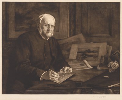 Sir Francis Seymour Haden door after George Percy Jacomb Hood