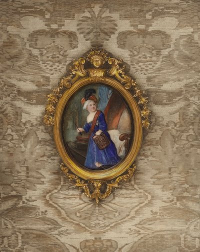 Portret van Frederik de Grote van Pruisen op 3-jarige leeftijd door after German School