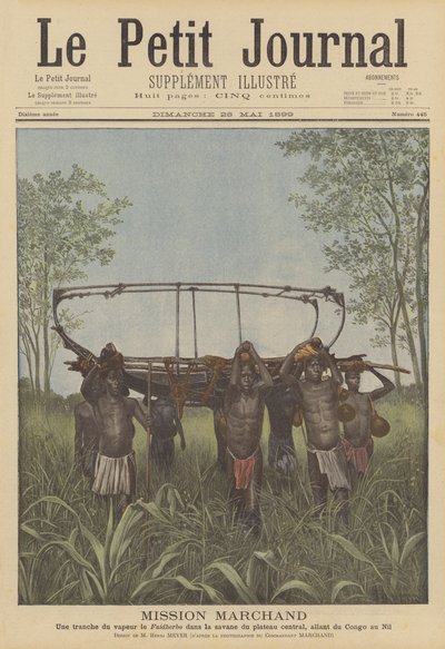 De Marchand Missie door after Henri Meyer