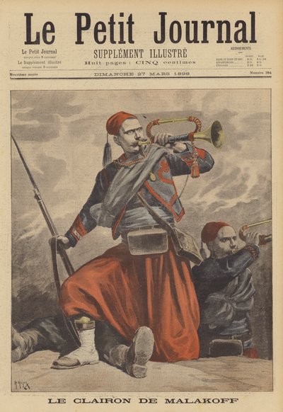 De trompet van Malakoff door after Henri Meyer