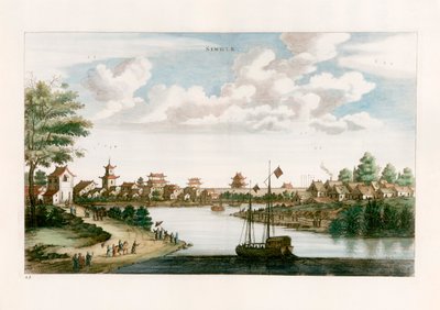 Single door after Johannes Nieuhof