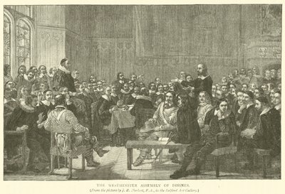 De Westminster Vergadering van Godgeleerden door after John Rogers Herbert