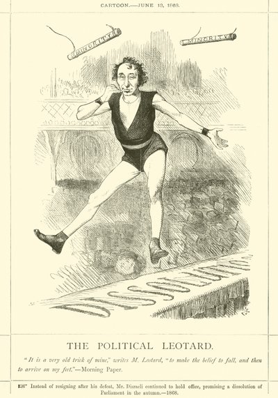 De Politieke Leotard door after John Tenniel
