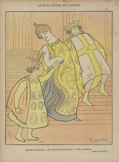 Illustratie voor Le Rire door after Leonetto Cappiello