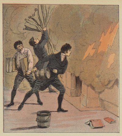 Brand in Longwood door after Louis Charles Bombled