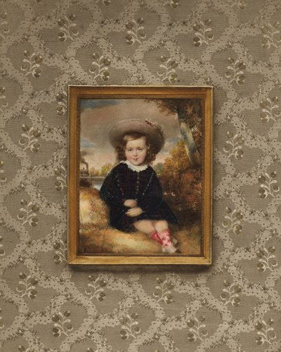 Portret van Johann II, Prins van Liechtenstein, als kind, 1844 door after Moritz Michael Daffinger