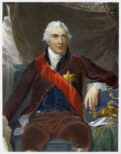 Sir Joseph Banks door after Thomas Lawrence
