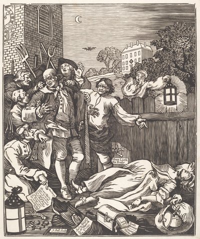 Wreedheid in Perfectie door after William Hogarth John Bell