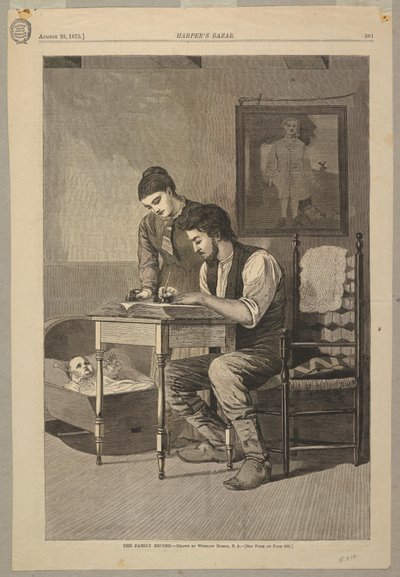 Het familiearchief door after Winslow Homer