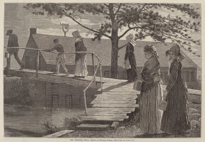 De ochtendbel door after Winslow Homer