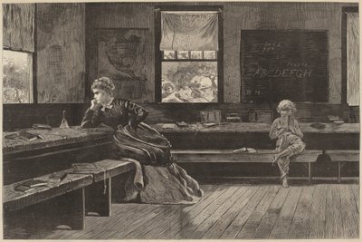 De Middagpauze door after Winslow Homer