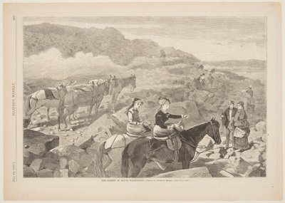 De Top van Mount Washington door after Winslow Homer