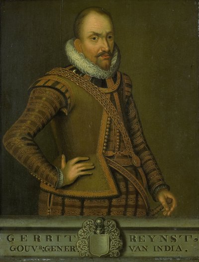 Portret van Gerard Reynst, gouverneur-generaal van Nederlands-Indië door anonymous (copy after)