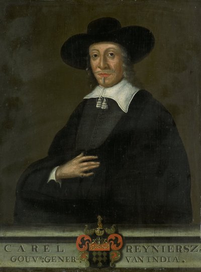 Portret van Karel Reyniersz, gouverneur-generaal van Nederlands-Indië door anonymous (copy after)