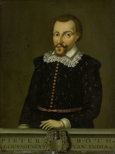 Portret van Pieter Both, gouverneur-generaal van Nederlands-Indië door anonymous (copy after)