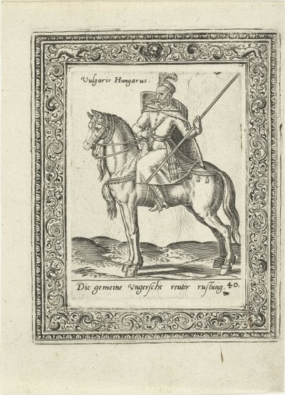 Hongaarse ruiter door anonymous (possibly)