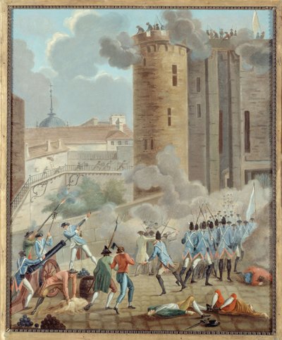 Frans: Prise de la Bastille, 14 juli 1789 (P742) door anonymous 