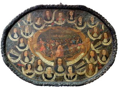 Duits: Gedenkfoto van de familie Hasse door anonymous 