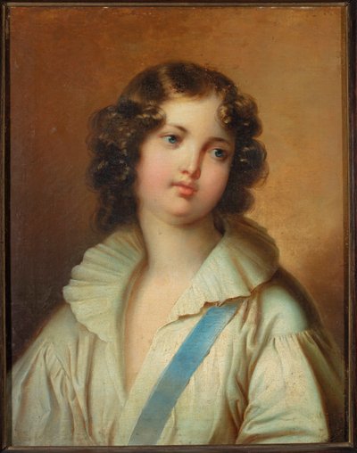 Portret van een jongen (Portret van de prins van Reichstadt) door anonymous 