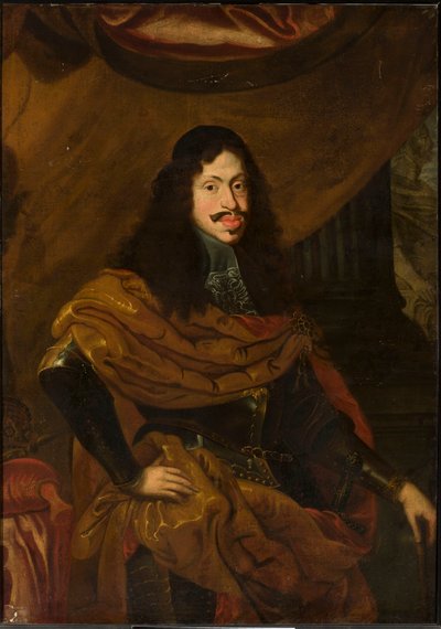 Portret van keizer Leopold I Habsburg (1640-1705) door anonymous 
