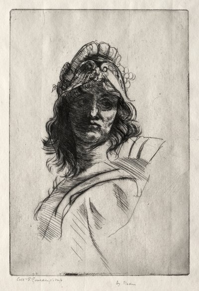 Buste van Bellone door attributed to Claude Bertélémy de Blénod