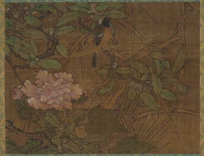 Vogels en Bloemen door attributed to Sesshū Tōyō