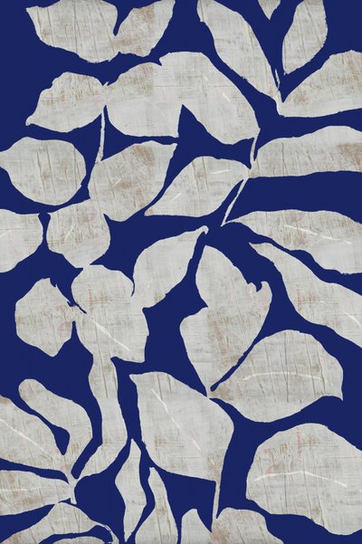 Abstract Botanisch Blauw door cartissi