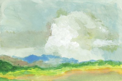 Abstract wolkenlandschap door cartissi