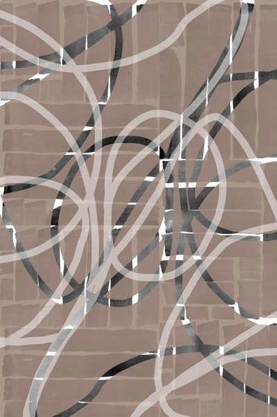 Abstracte vloeiende lijnen door cartissi