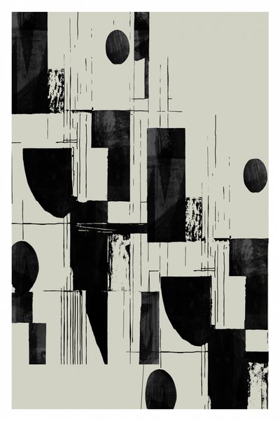 Abstracte geometrische vormen door cartissi