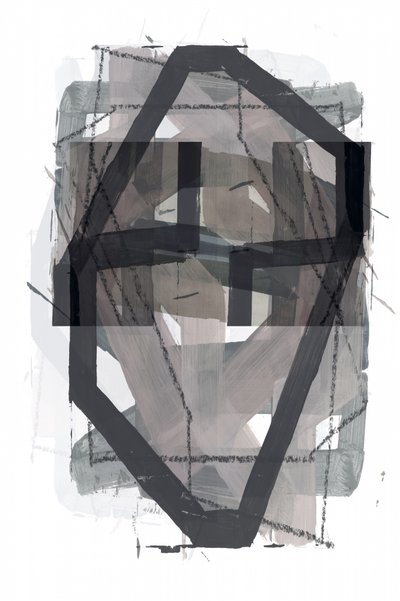 Abstracte geometrische lagen door cartissi