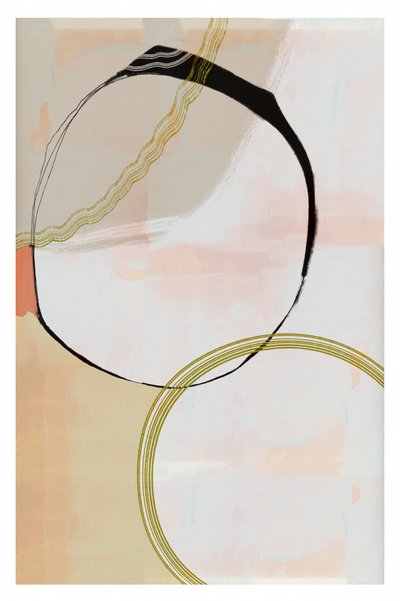 Abstracte gouden cirkels door cartissi