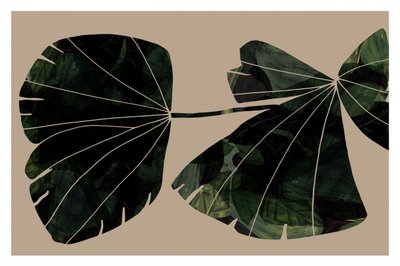 Abstracte groene bladeren door cartissi