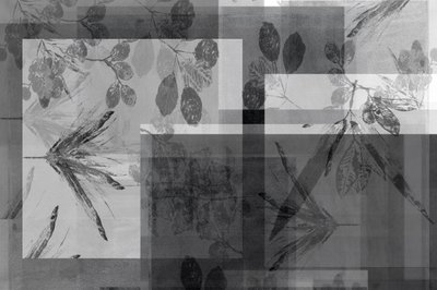 Abstract grijs gebladerte door cartissi