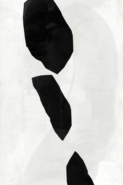 Abstracte menselijke vorm door cartissi