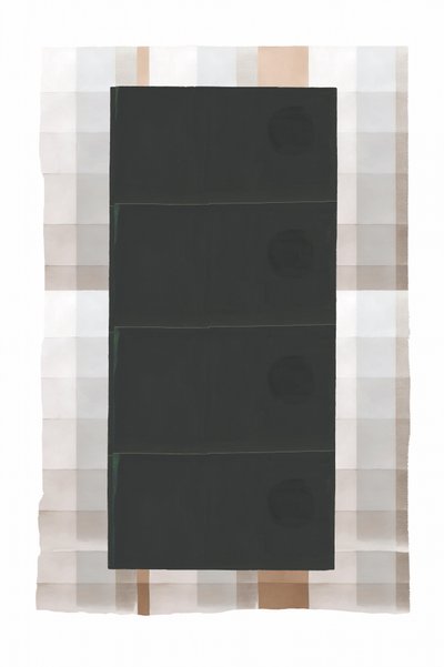 Abstract geruit raster door cartissi